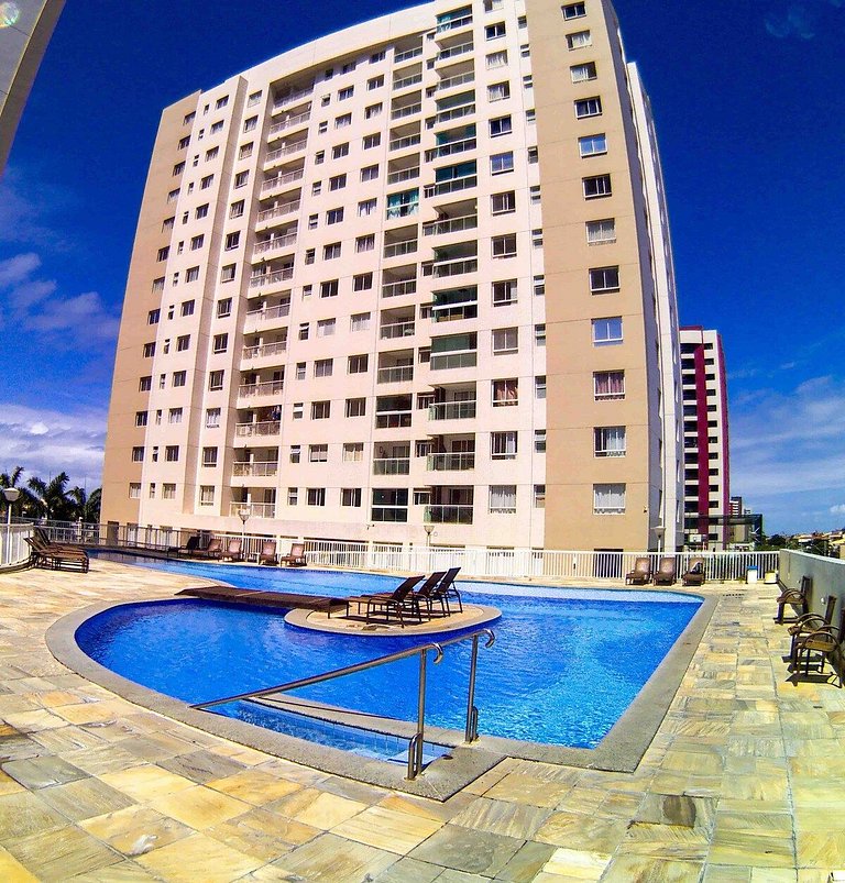 Atraente Apartamento na Orla de Atalaia