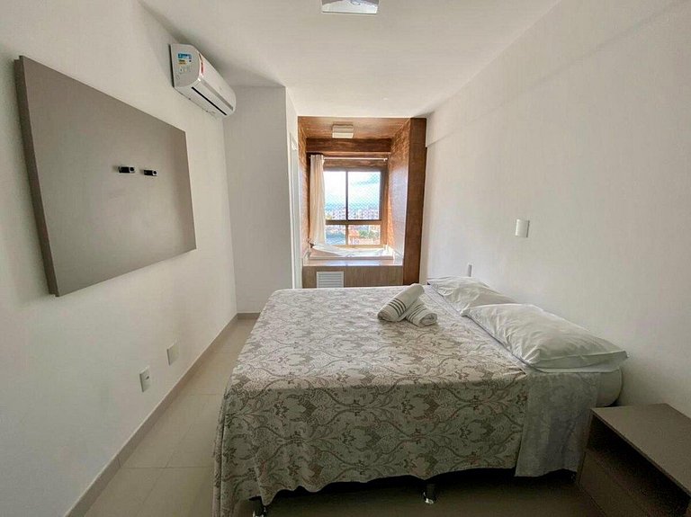 DUPLEX com Hidro 02 QUARTOS Vista Mar