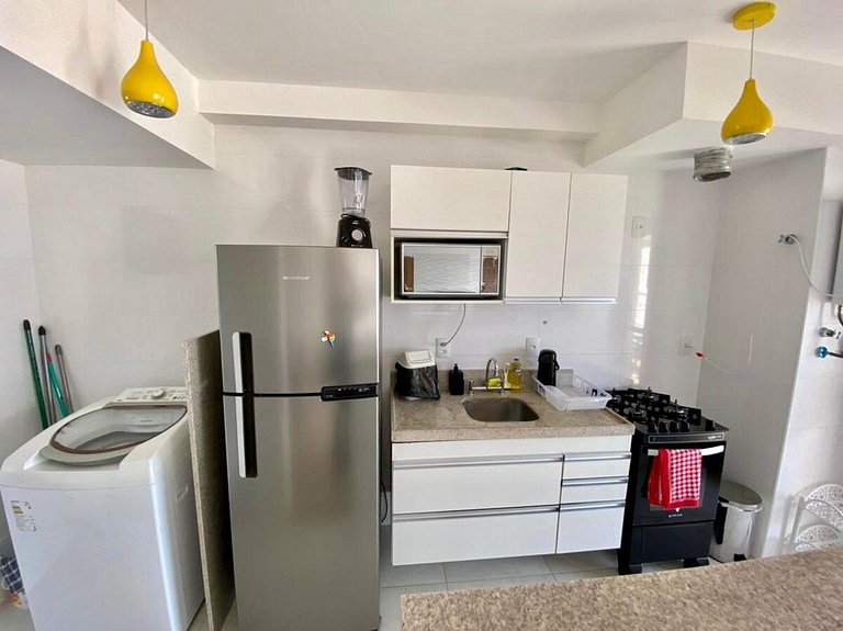 DUPLEX com Hidro 02 QUARTOS Vista Mar