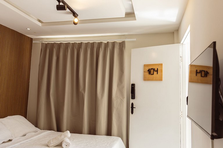 Flat Top, piscina, wifi 300mb, 100m da PRAIA