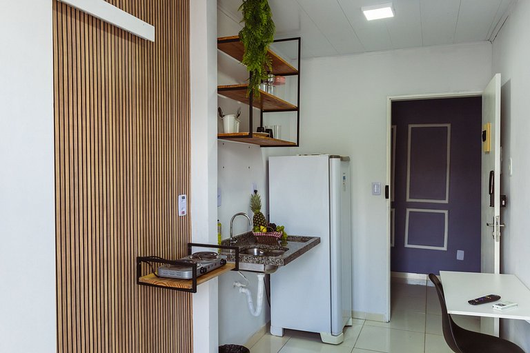 Suite Privativa na Orla de Atalaia com  Piscina