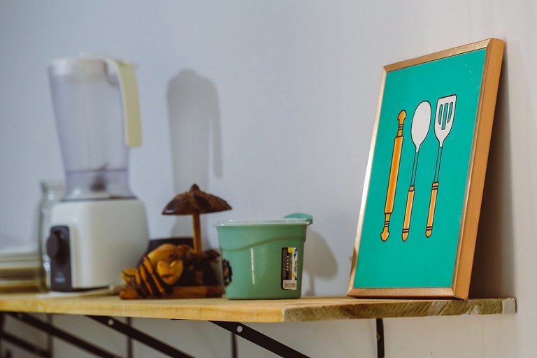 Flat top 02 Quartos, TEMPORADA737, 100m da praia