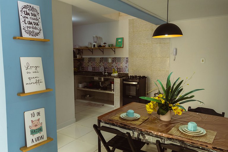 Flat top 02 Quartos, TEMPORADA737, 100m da praia