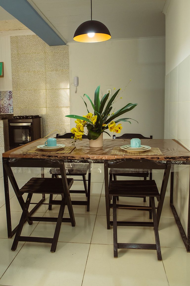 Flat top 02 Quartos, TEMPORADA737, 100m da praia