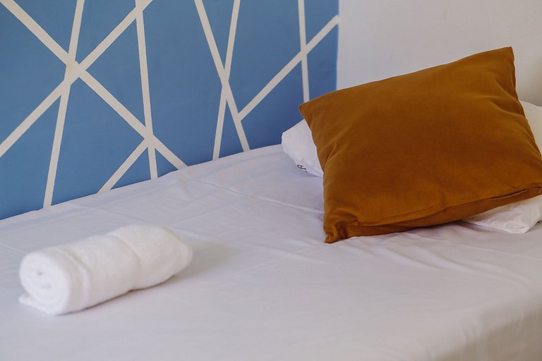 Flat top 02 Quartos, TEMPORADA737, 100m da praia