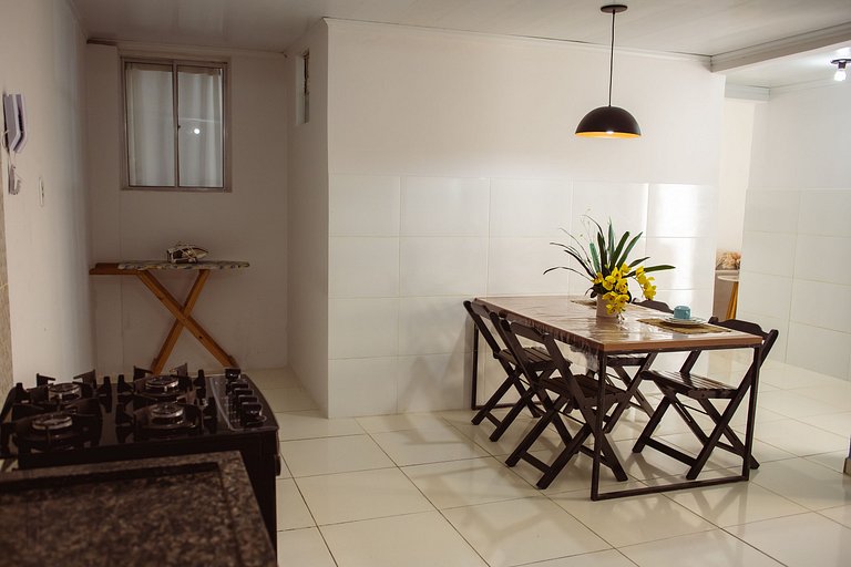 Flat top 02 Quartos, TEMPORADA737, 100m da praia