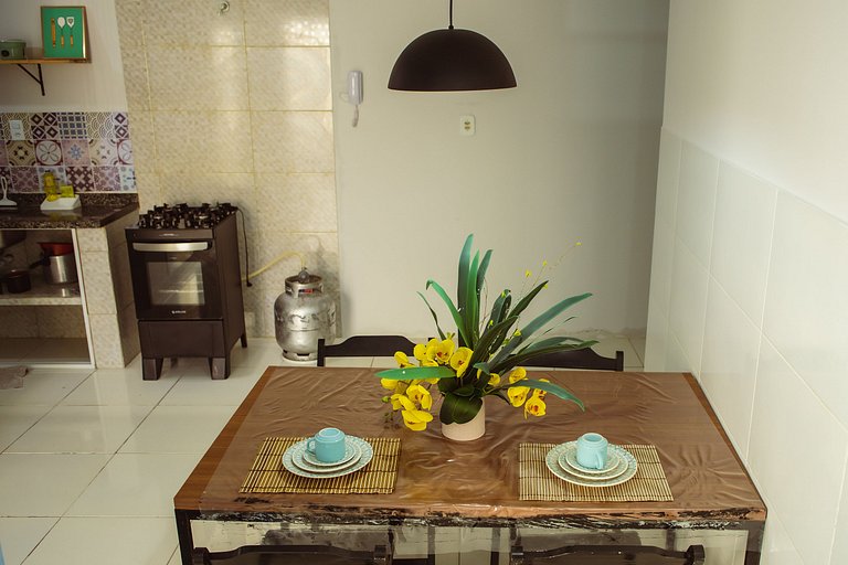 Flat top 02 Quartos, TEMPORADA737, 100m da praia