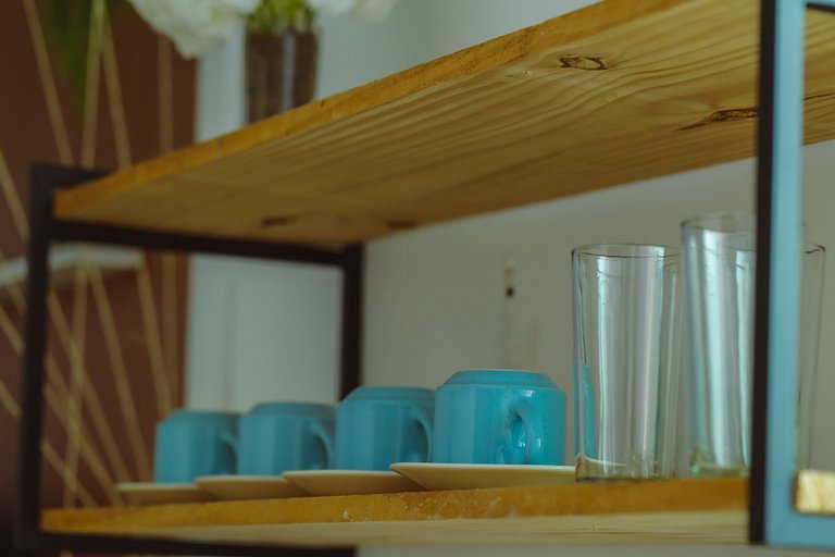 Mini Apê 2/4 + Piscina + Churrasqueira + Garagem