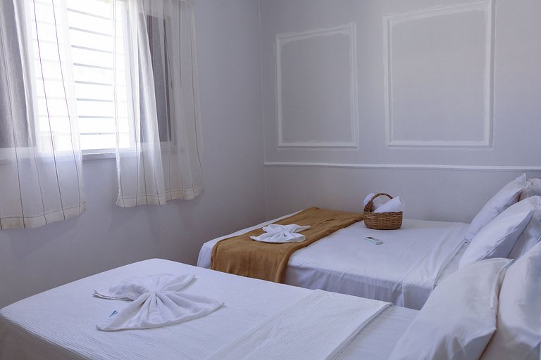 Flat top 02 Quartos, TEMPORADA737, 100m da praia