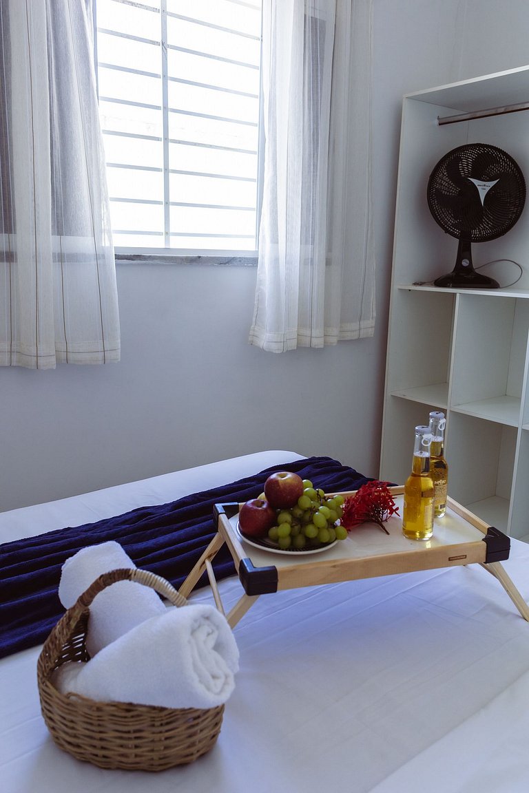 Flat top 02 Quartos, TEMPORADA737, 100m da praia