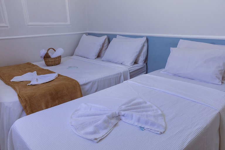 Flat top 02 Quartos, TEMPORADA737, 100m da praia