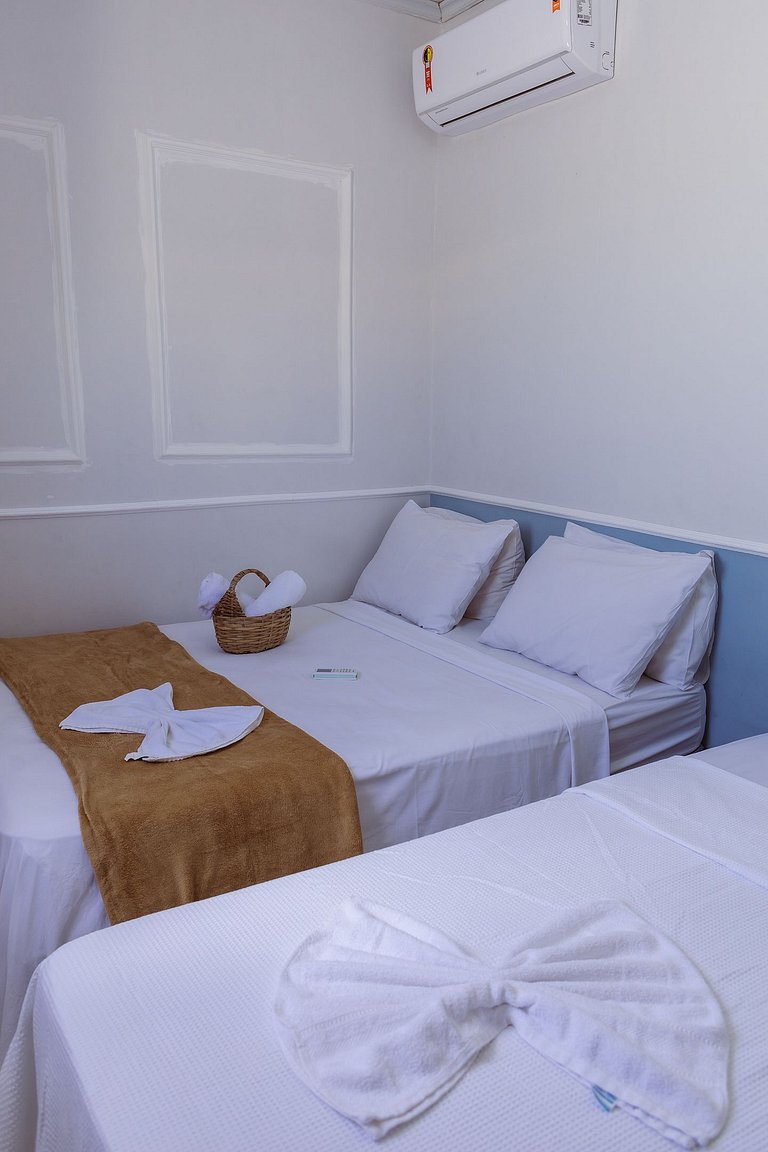 Flat top 02 Quartos, TEMPORADA737, 100m da praia