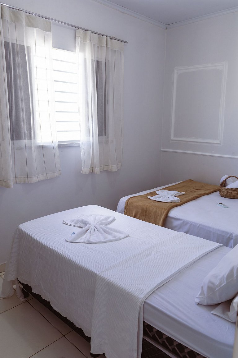 Flat top 02 Quartos, TEMPORADA737, 100m da praia