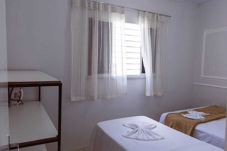 Flat top 02 Quartos, TEMPORADA737, 100m da praia