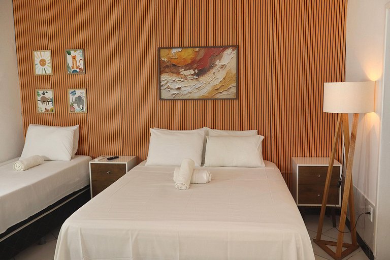 Flat Charmoso no Village 737