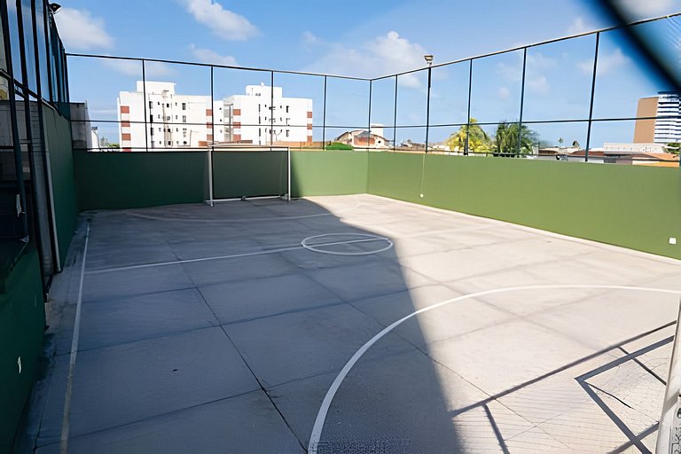 Morando Perto do Mar | 2 Suítes e Sala Climatizada