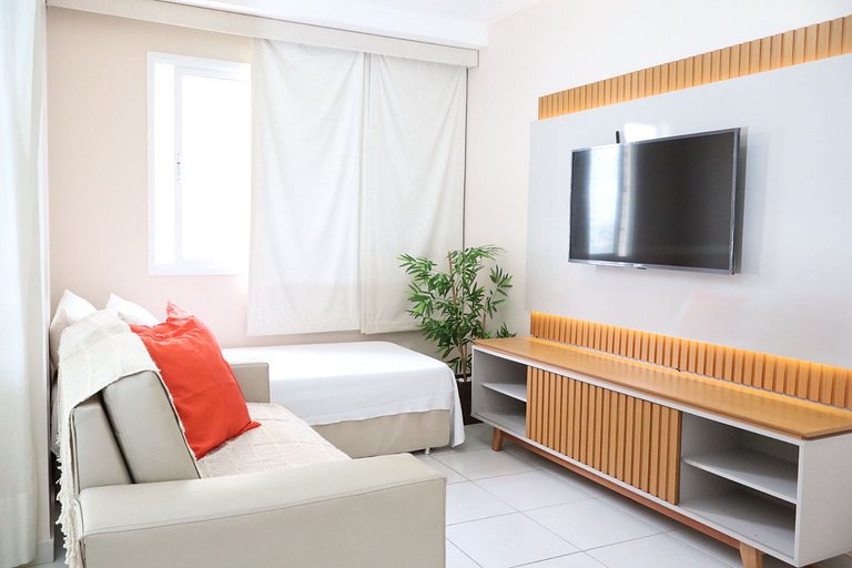 Apê | 02 quartos climatizados