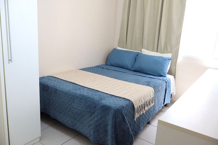 Apê | 02 quartos climatizados