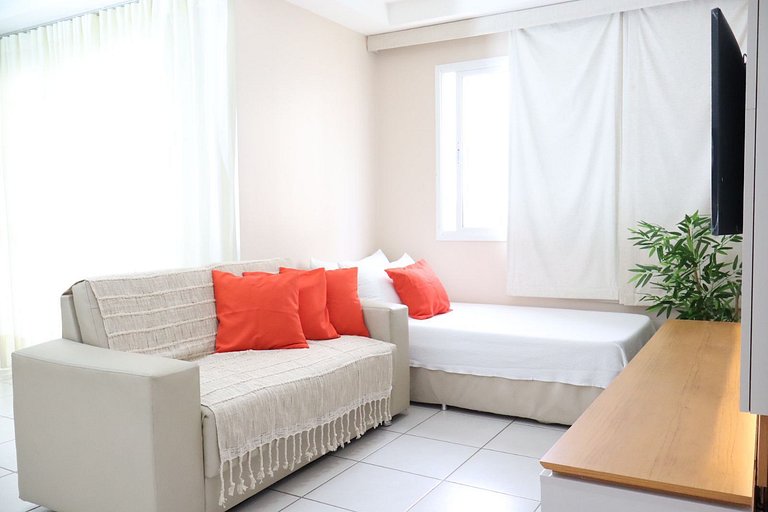 Apê | 02 quartos climatizados