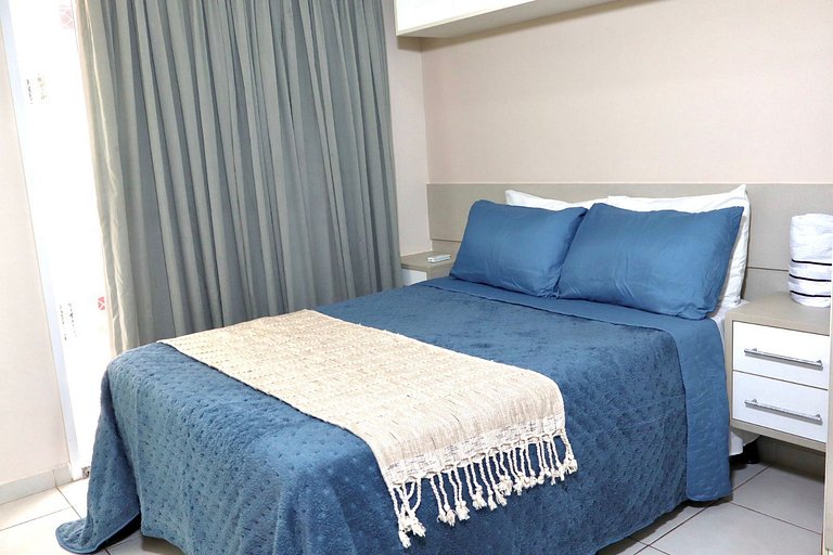 Apê | 02 quartos climatizados