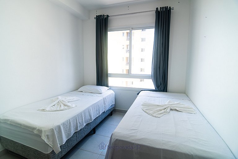 3 Suítes c/ar | Vista Mar