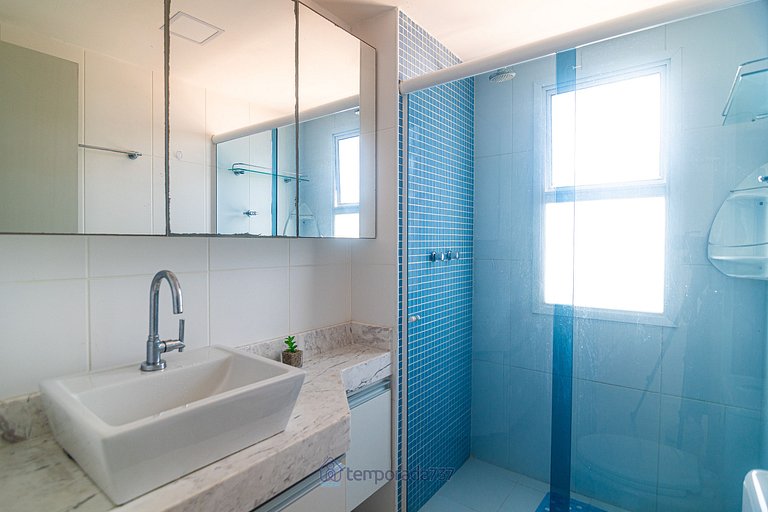 3 Suítes c/ar | Vista Mar