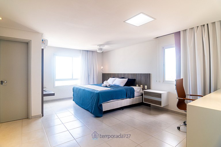 3 Suítes c/ar | Vista Mar