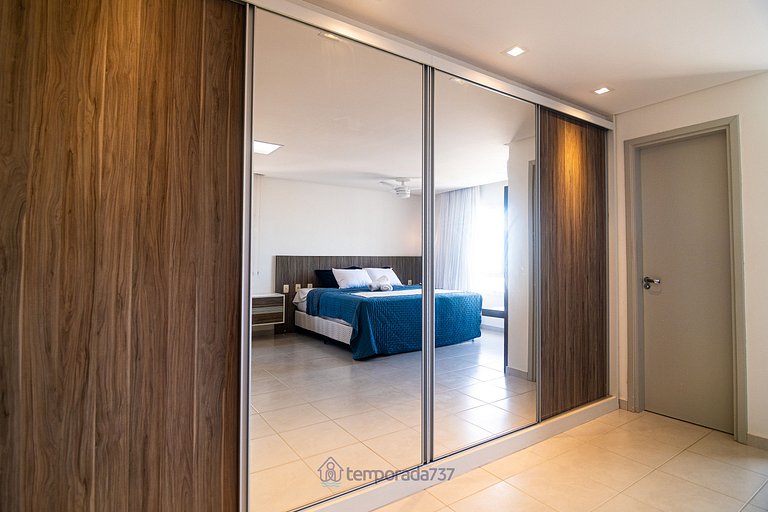 3 Suítes c/ar | Vista Mar