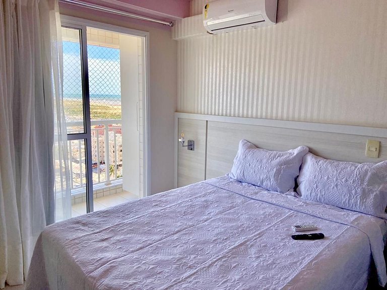 3/4 Climatizados + Vista Mar + Piscina + Academia