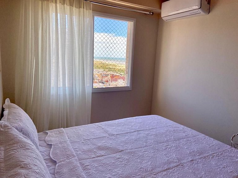 3/4 Climatizados + Vista Mar + Piscina + Academia