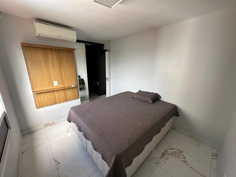 Vista Mar + 3/4 Climatizados + Piscina + Academia