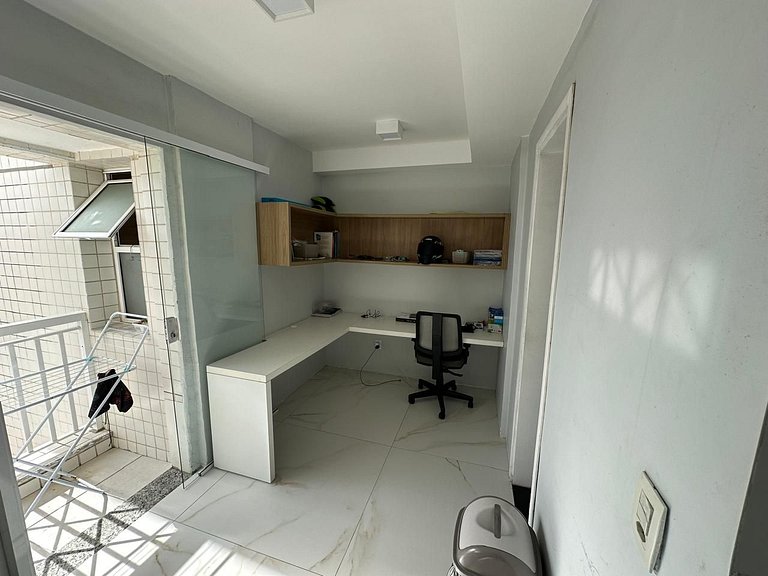 Vista Mar + 3/4 Climatizados + Piscina + Academia