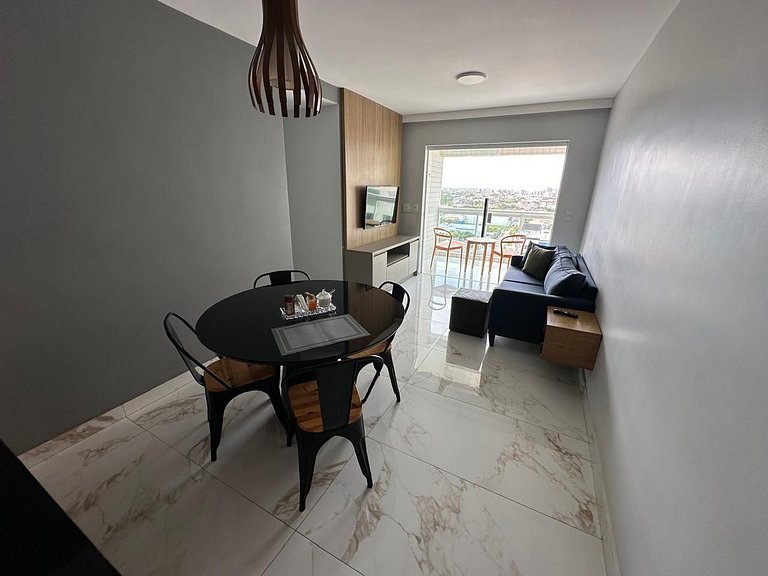 Vista Mar + 3/4 Climatizados + Piscina + Academia