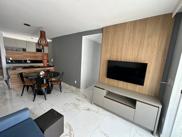 Vista Mar + 3/4 Climatizados + Piscina + Academia