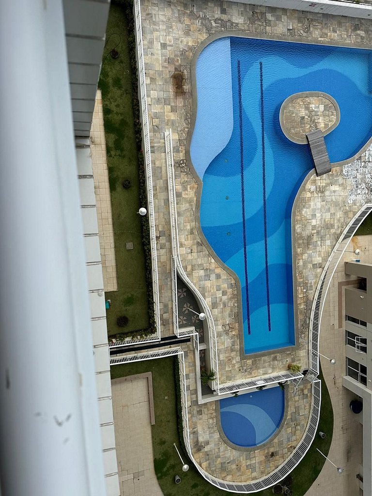 Vista Mar + 3/4 Climatizados + Piscina + Academia