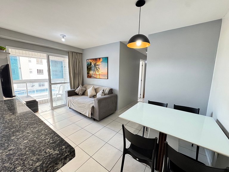 Atraente Apartamento na Orla de Atalaia